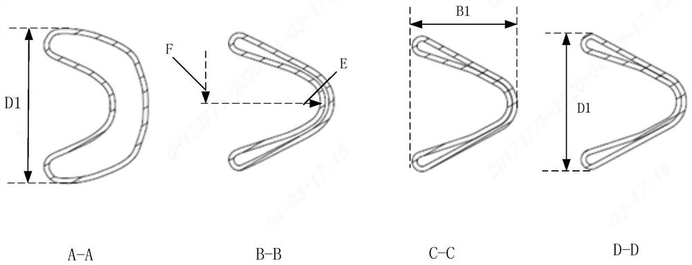 Automobile torsion beam structure and preparation method thereof