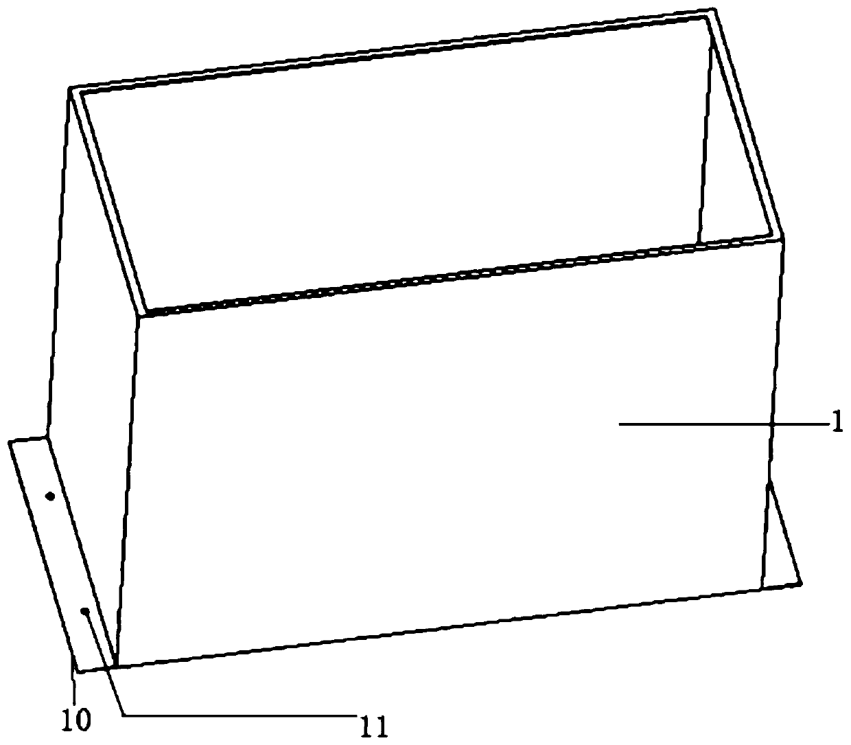 A geotechnical piling machine box for driving simulated piles into landslides under high geotechnical acceleration