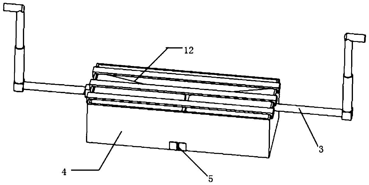 A geotechnical piling machine box for driving simulated piles into landslides under high geotechnical acceleration