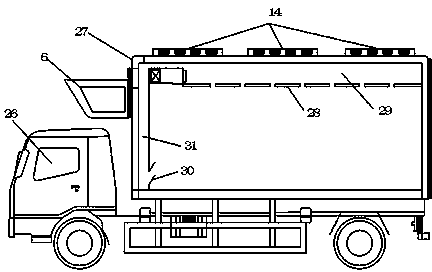 Energy-saving refrigeration transport cart