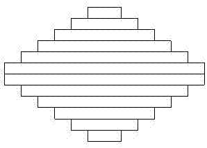 Device for printing three-dimensional product layer by layer