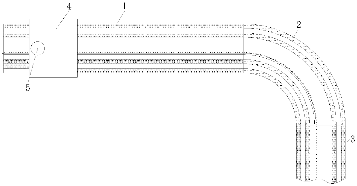 Industrial robot walking shaft