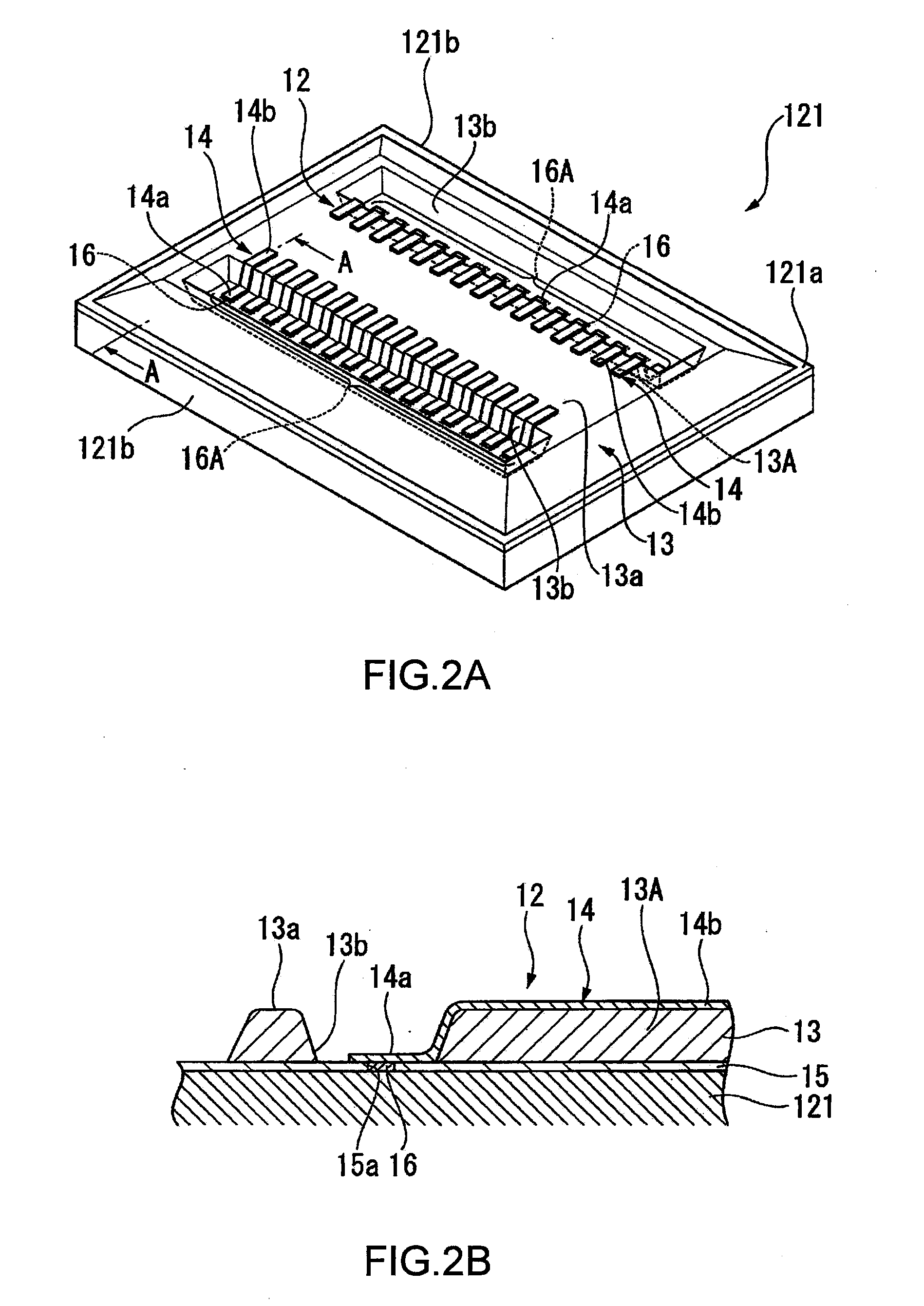 Electronic component mounting structure