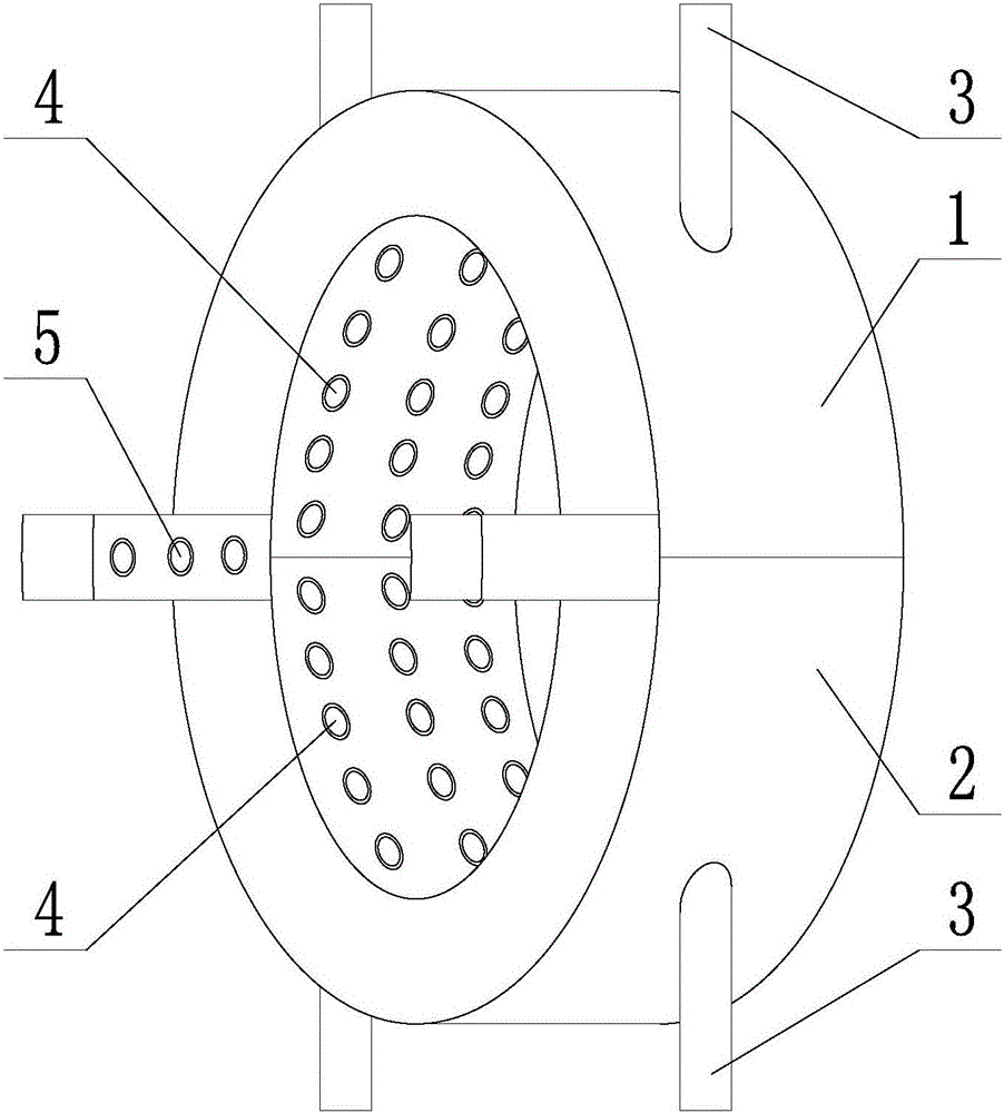 Annular jet cooling device for controlled cooling of hot-rolled seamless steel tubes