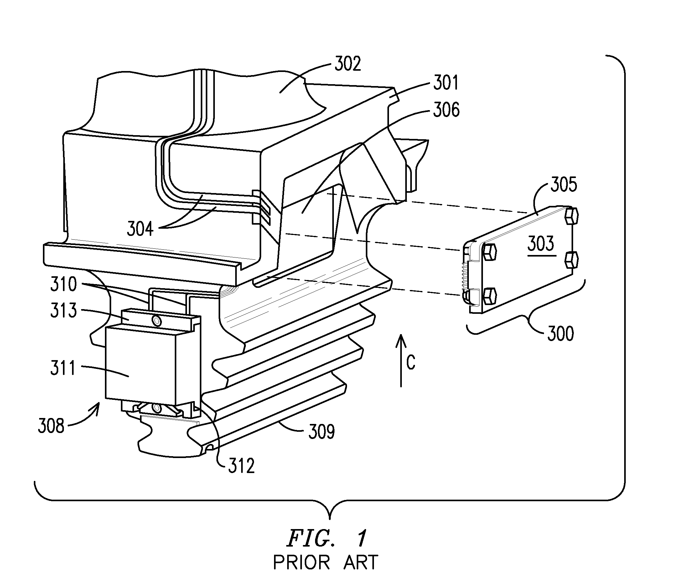 Wireless telemetry system for a turbine engine