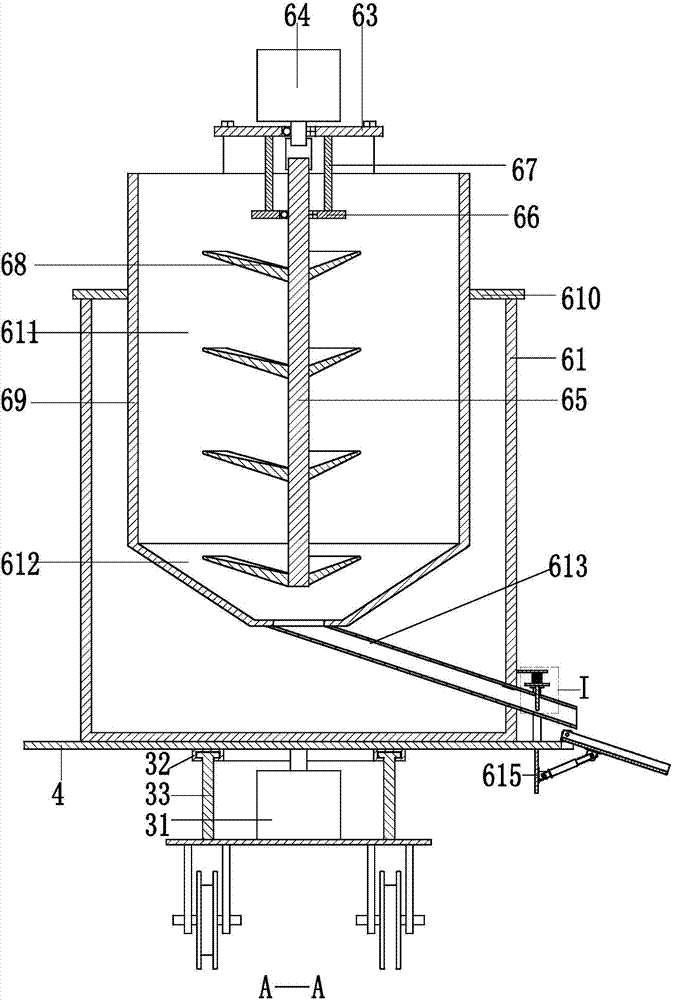 Live pig breeding feeder special flushing feeding machine