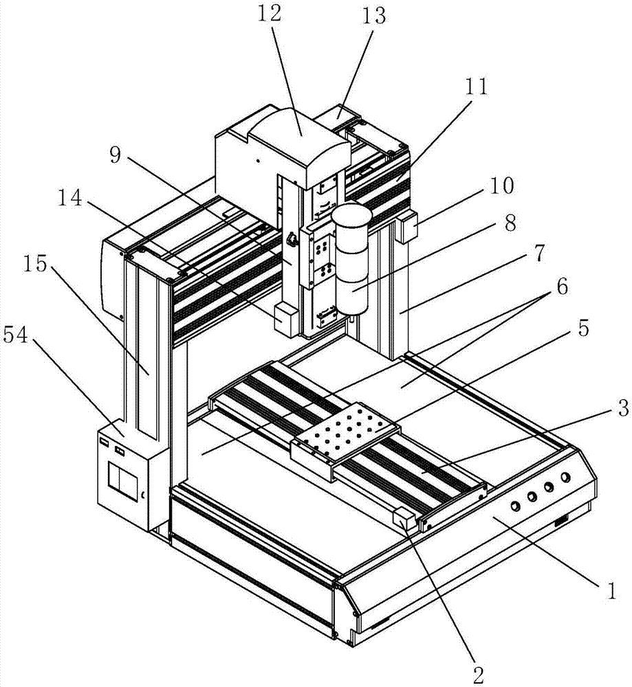 Dispensing machine with accurate positioning performance and consistent dispensing quantity