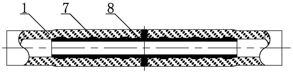 Ultrasonic welding construction method for large-diameter PE natural gas pipelines