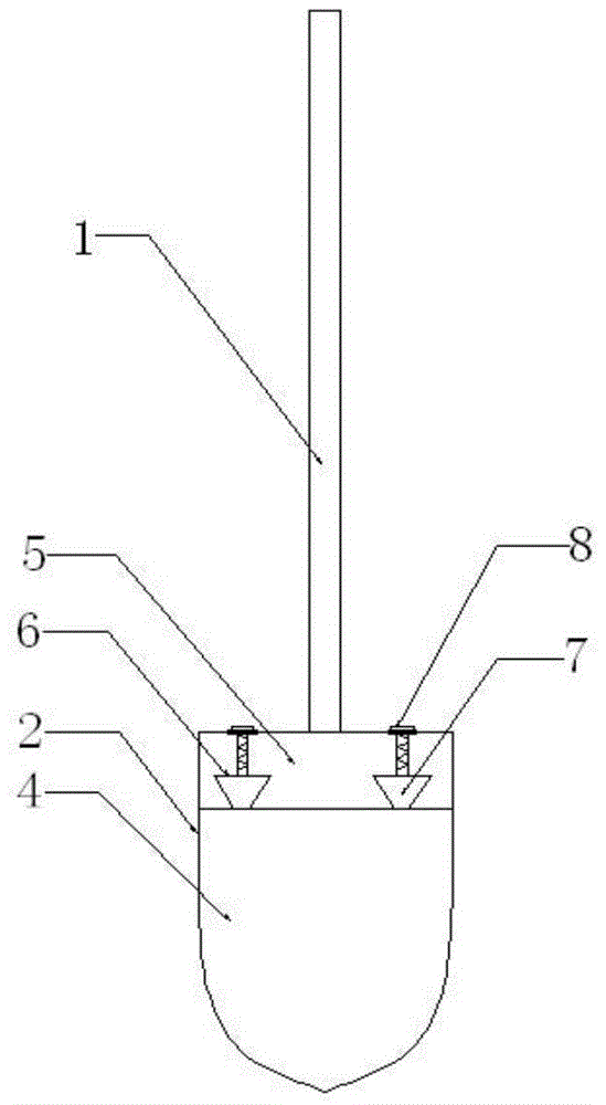 Surface soil sampler capable of controlling sampling quantity