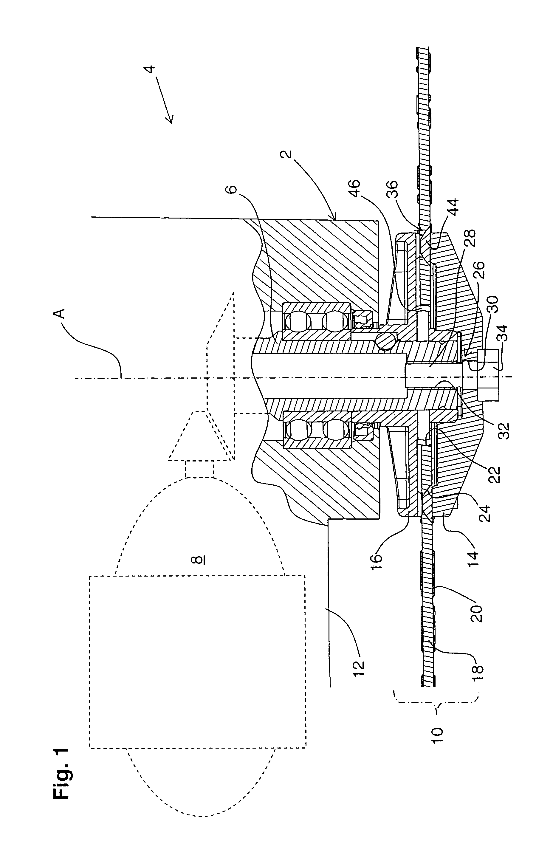 Tool holder for a disc-shaped working tool