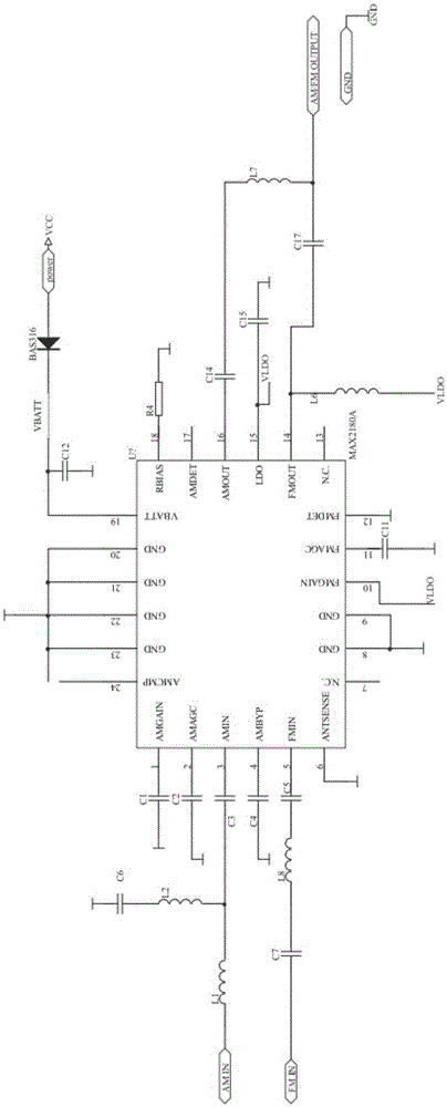 A kind of real active glass antenna and its manufacturing method