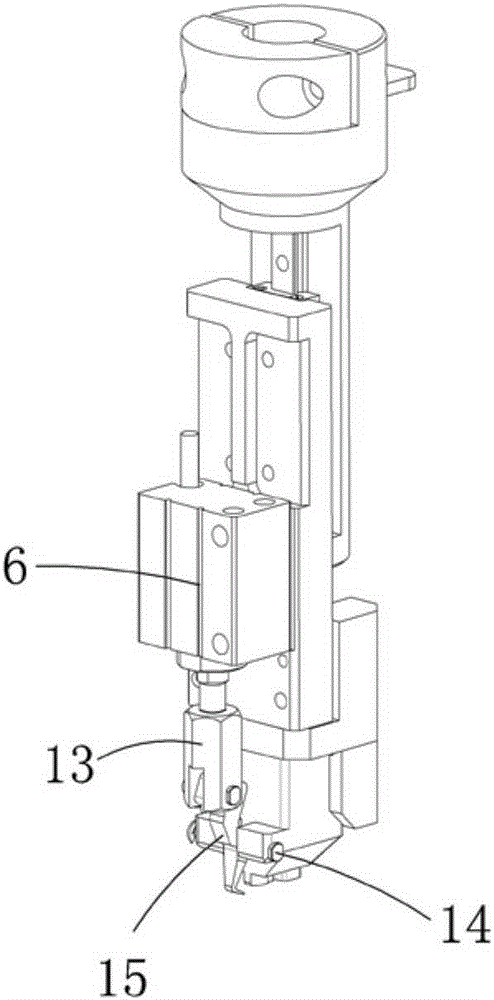 A suction rod mechanism capable of absorbing acoustic mesh of mobile phones