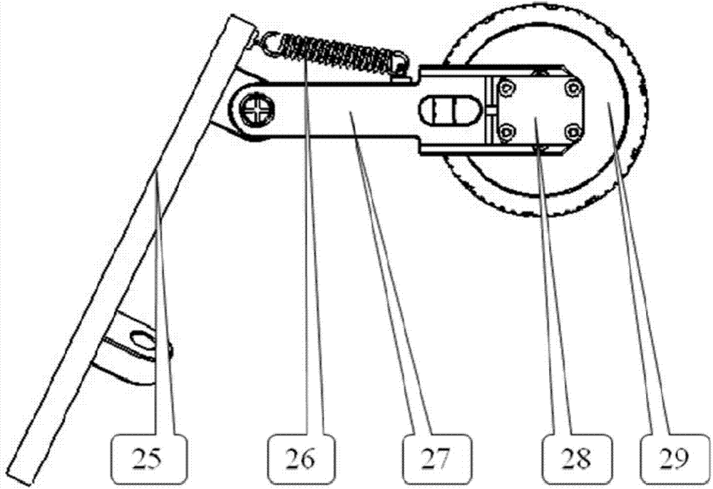 High-precision inner detecting device for seabed oil and gas pipeline flaws