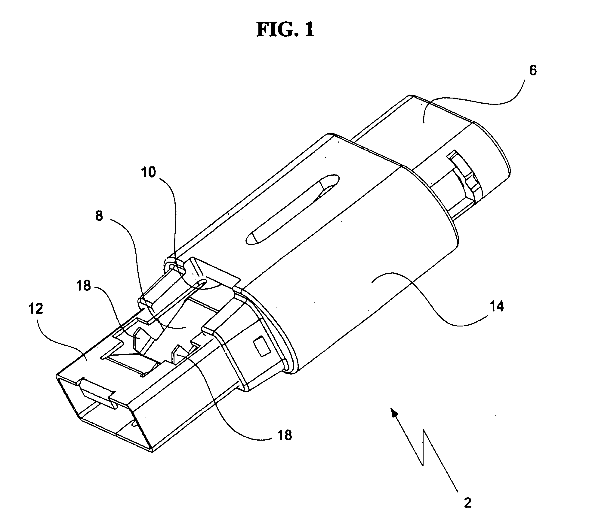 USB port locking and blocking device