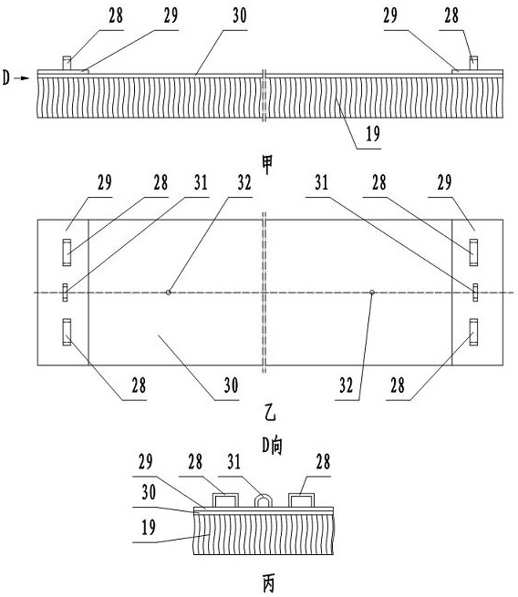 Automatic peripheral mop cleaning mopping vehicle