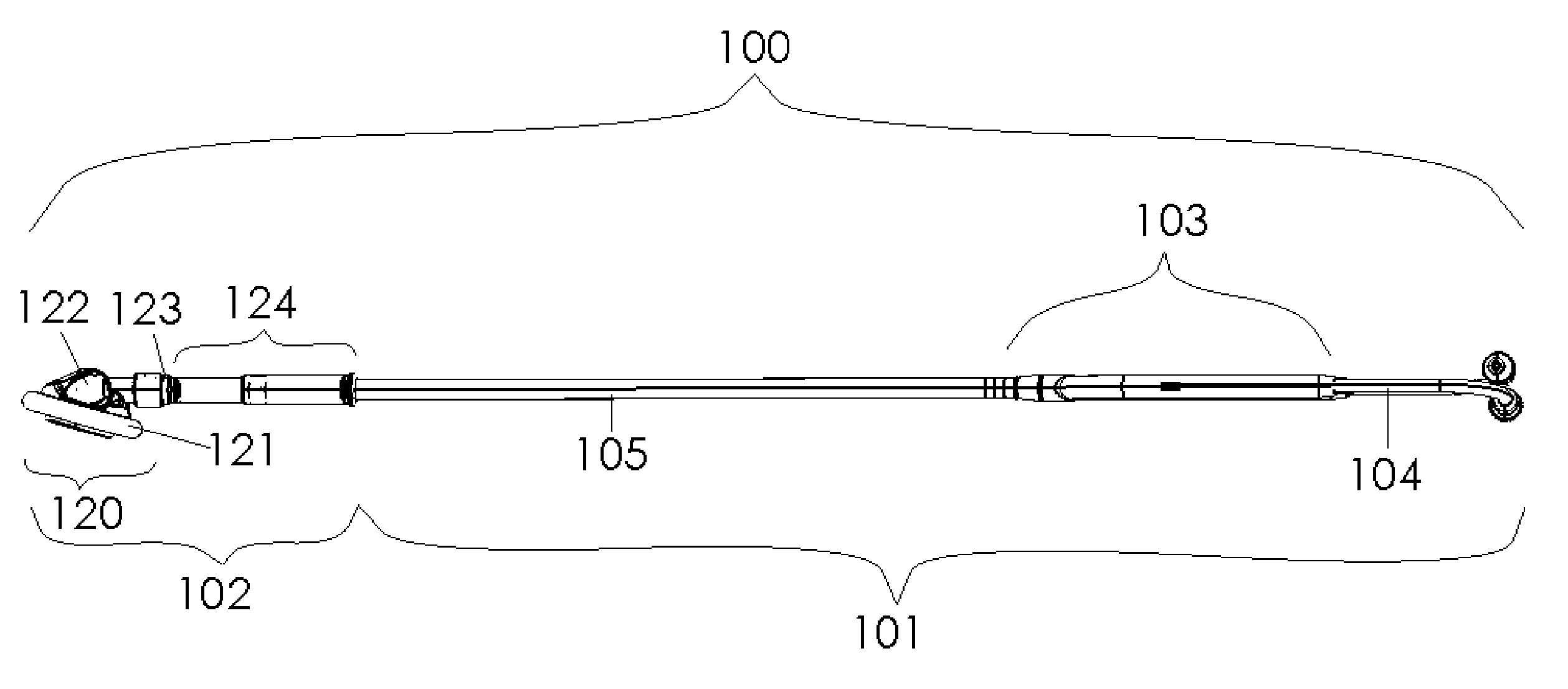 Integrated stethoscope and reflex hammer and a method for use