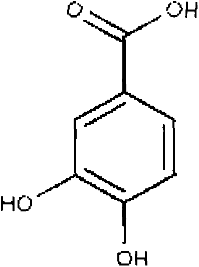 Application of protocatechuic acid as feed additive in livestock breeding