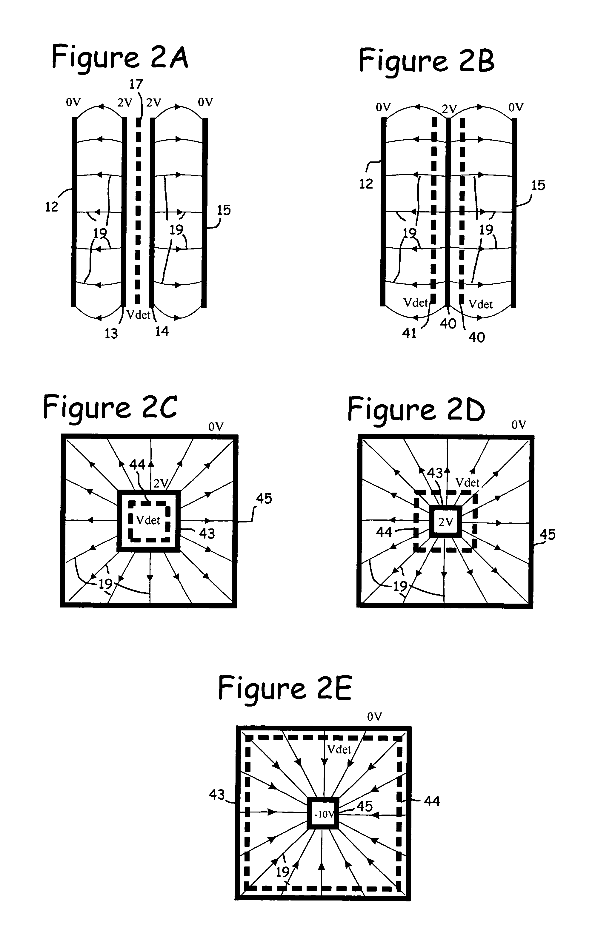 Detector for electromagnetic radiation assisted by majority current