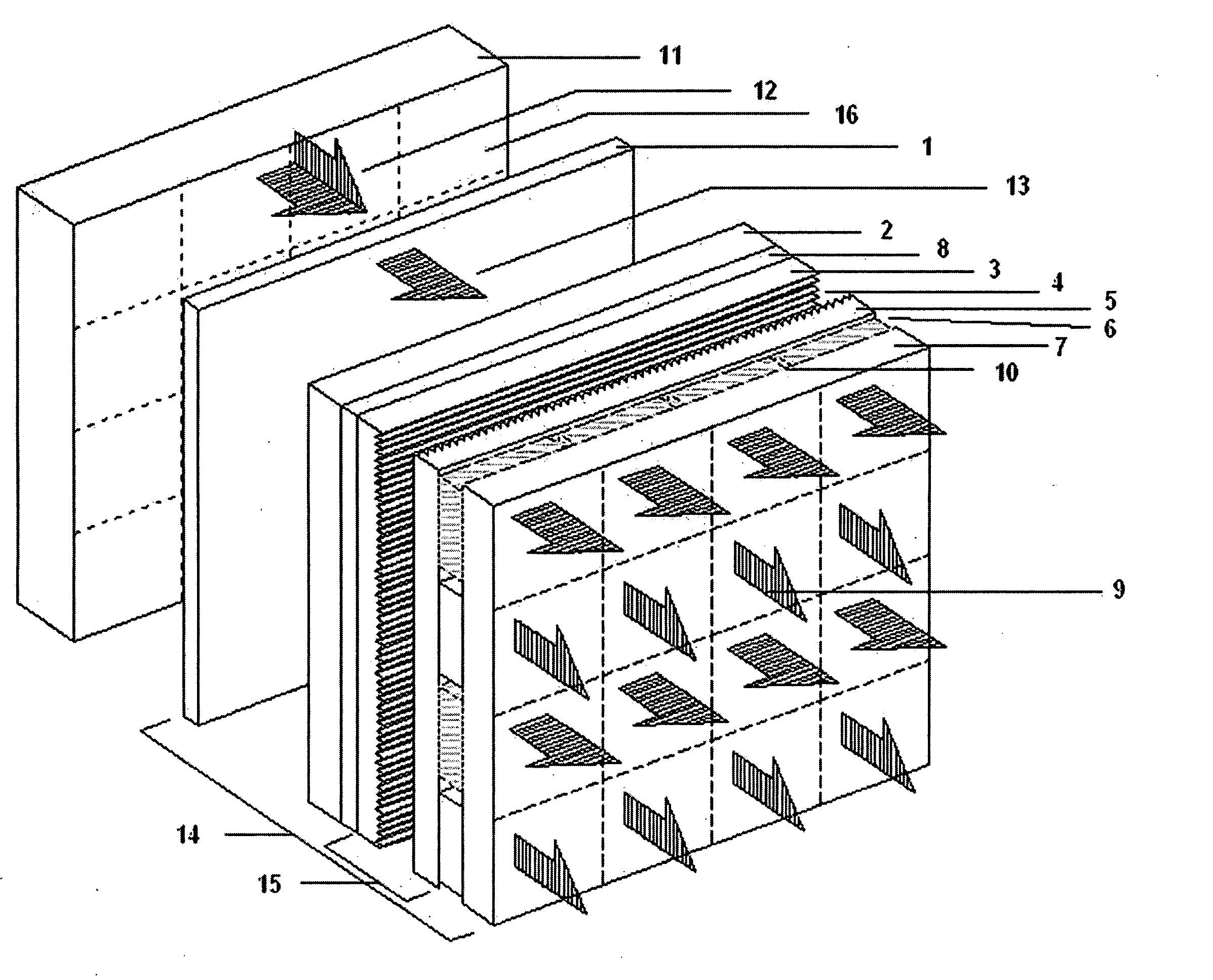 Dual polarizing light filter for 2-D and 3-D display