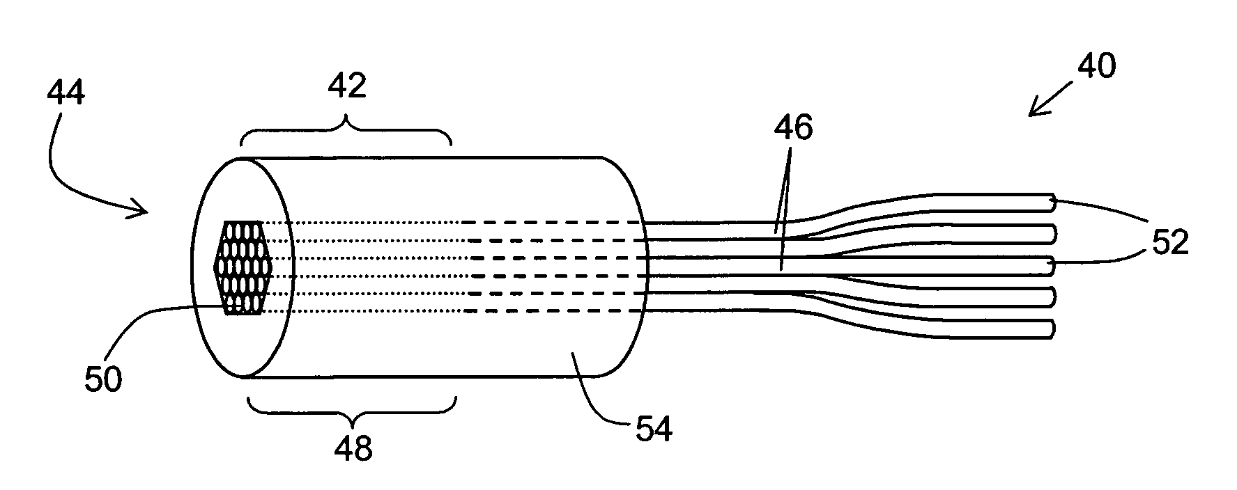 Fiber bundles and methods of making fiber bundles