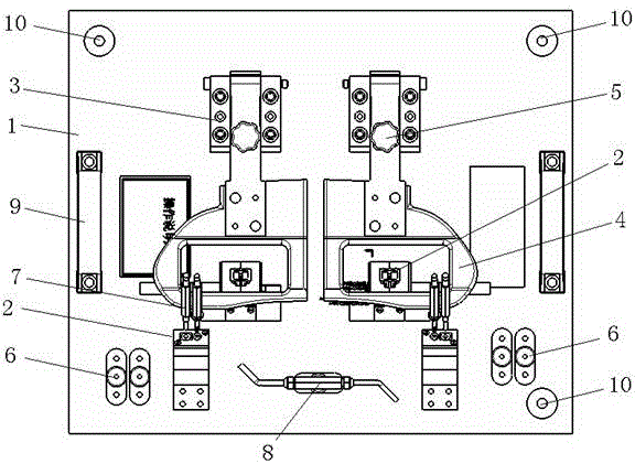 Detection tool for combined automobile instrument