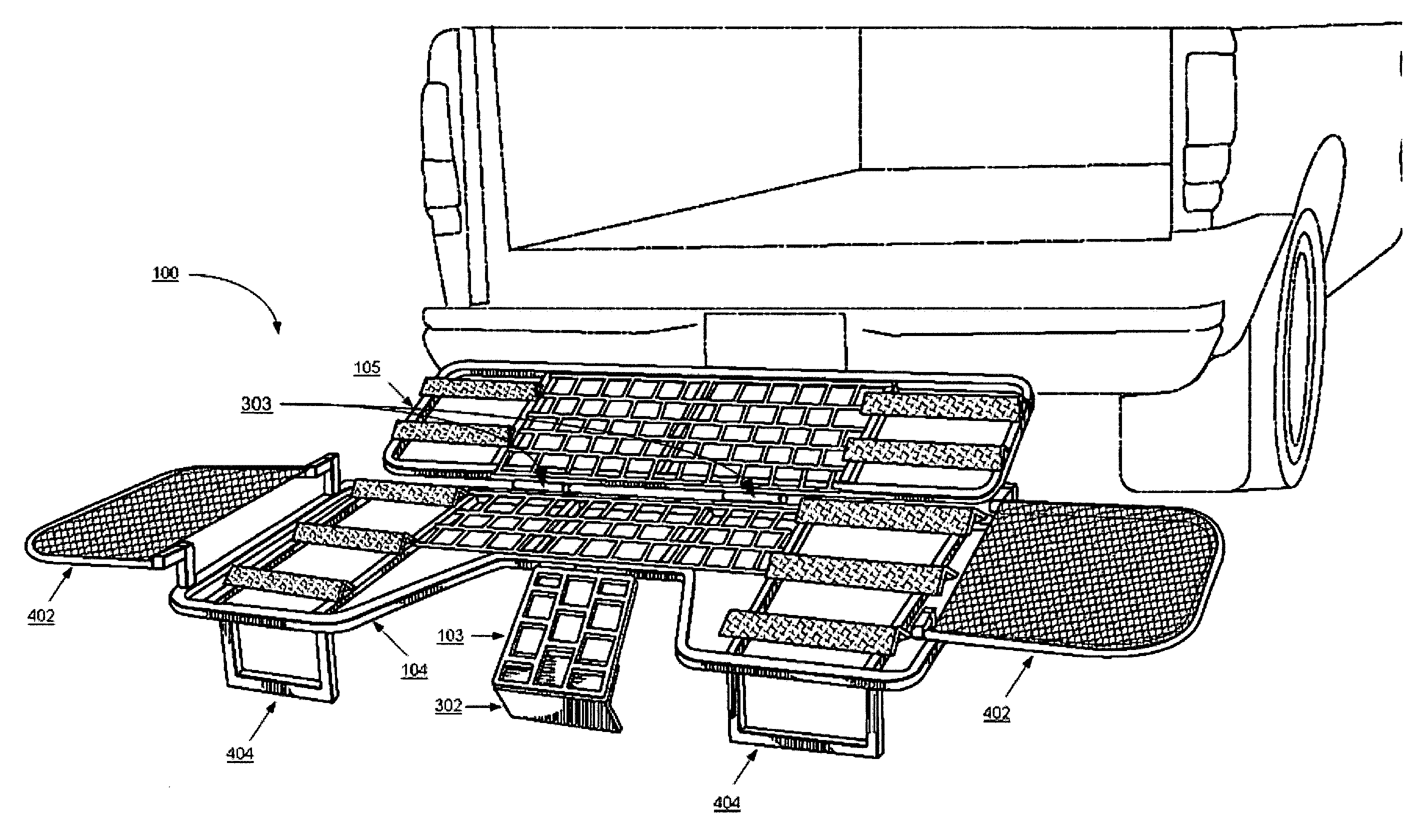 Truck bed extension/ramp