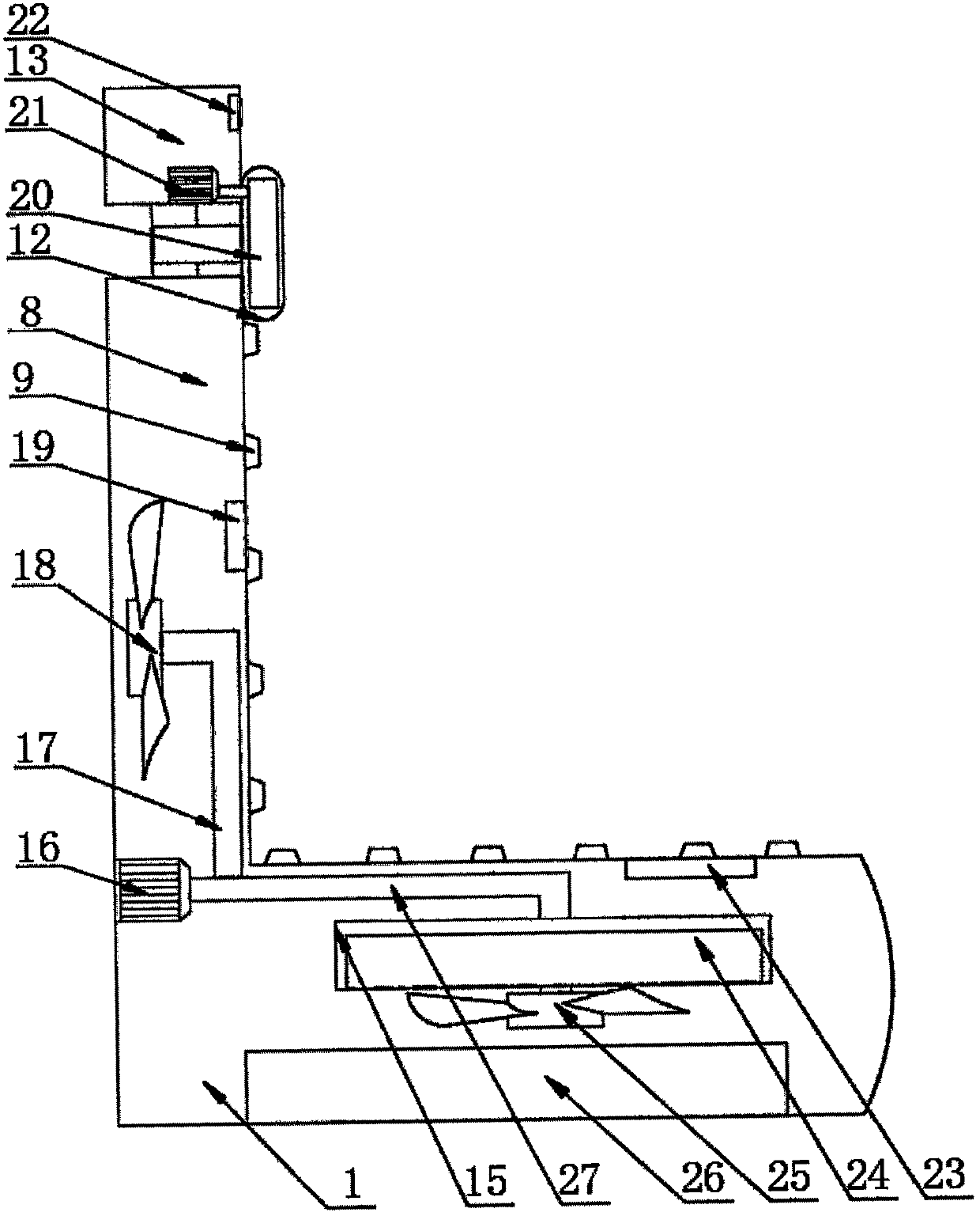 Automobile seat with temperature adjusting function