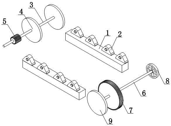 Mechanism for debugging number of revolutions of motor rotation