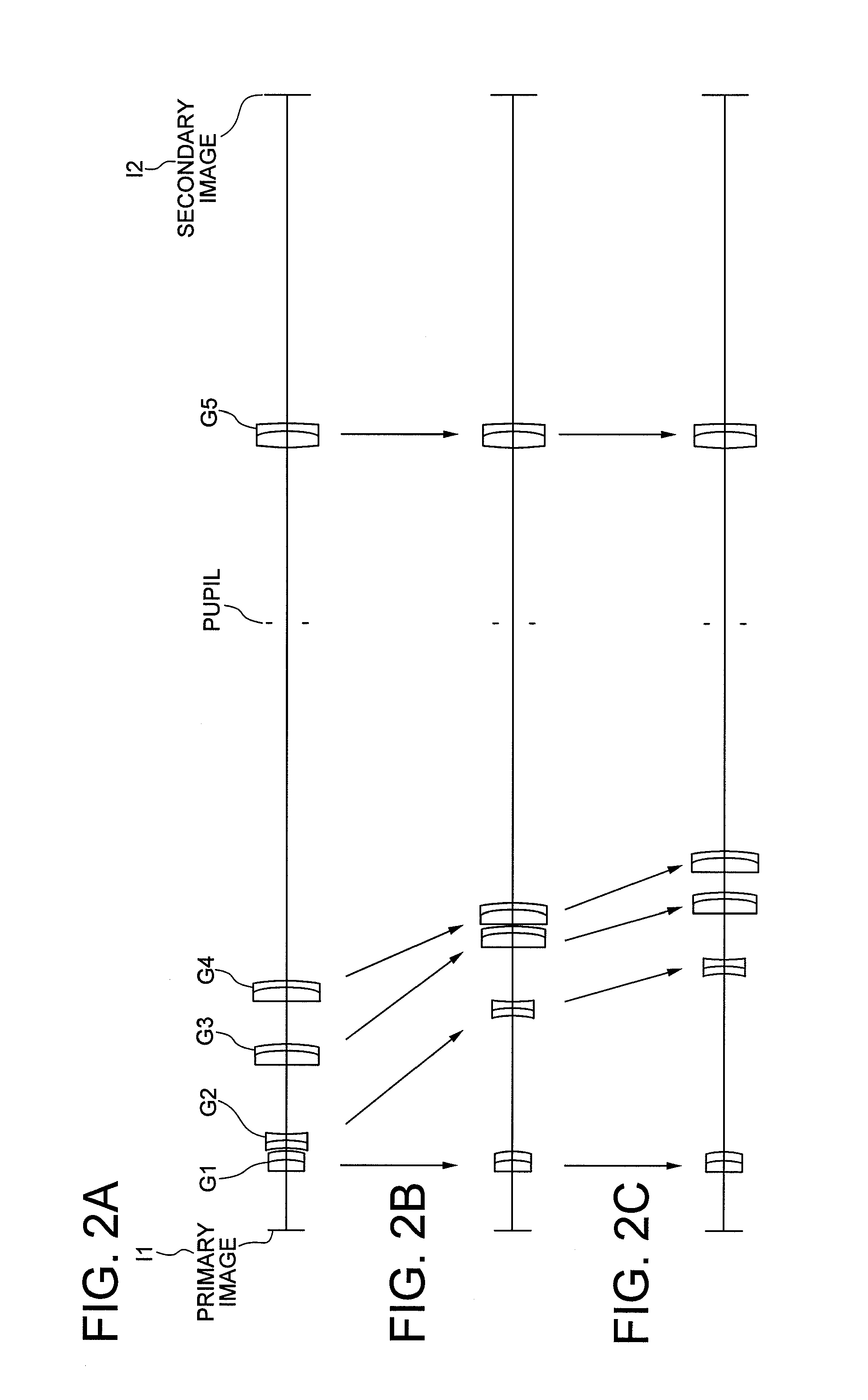 Variable power relay optical system and microscope equipped therewith