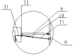 External hanging scaffold and application method thereof