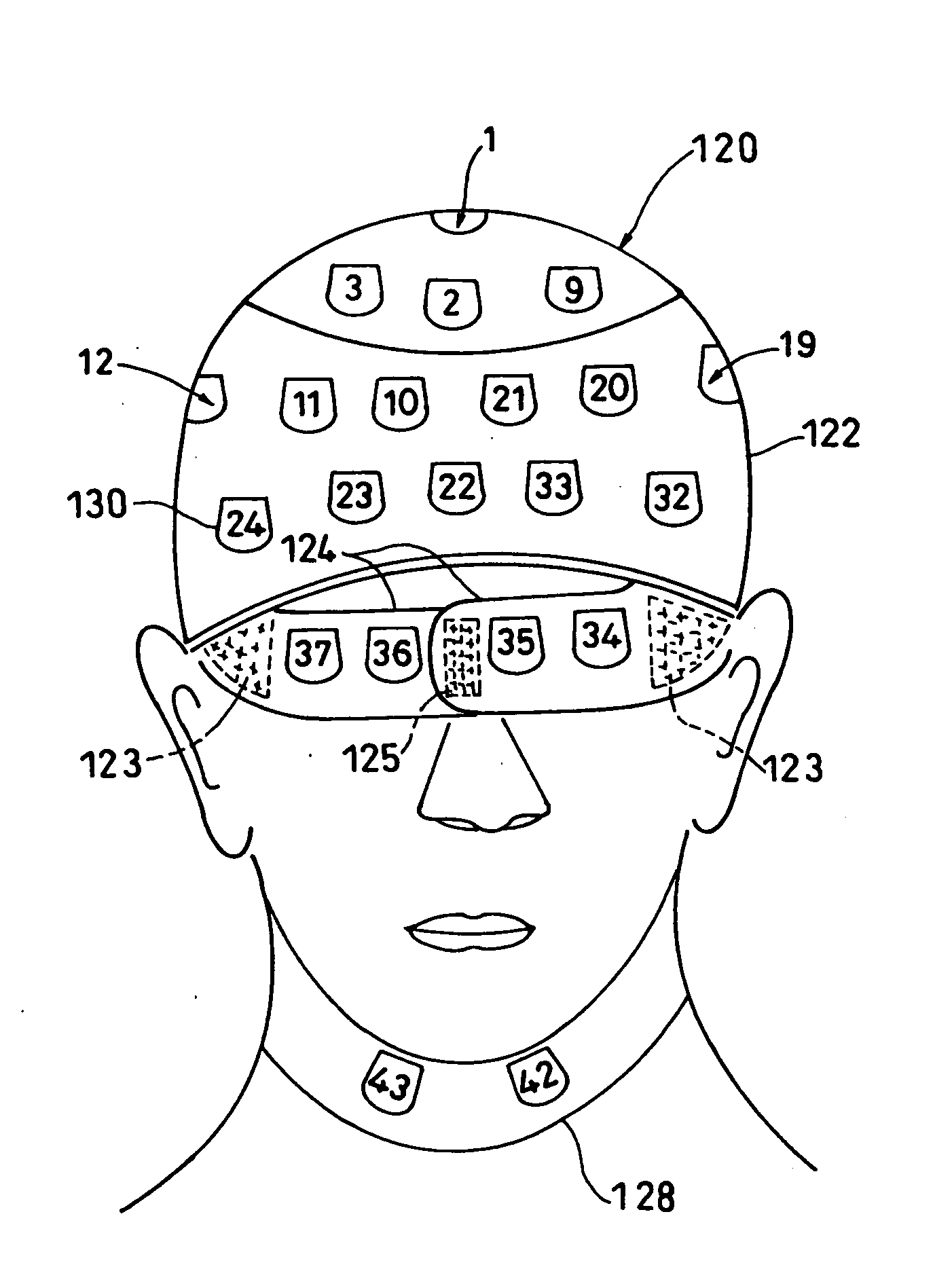 Dosimeter Fitting Wear and Body Surface Exposure Dose Distribution Measurement Method and Apparatus Using the Same