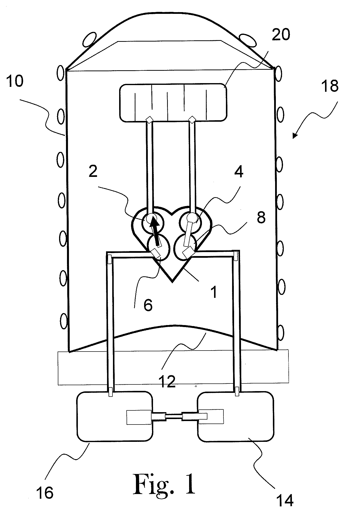 Method for controlling the systemic pressure in cardiac operations