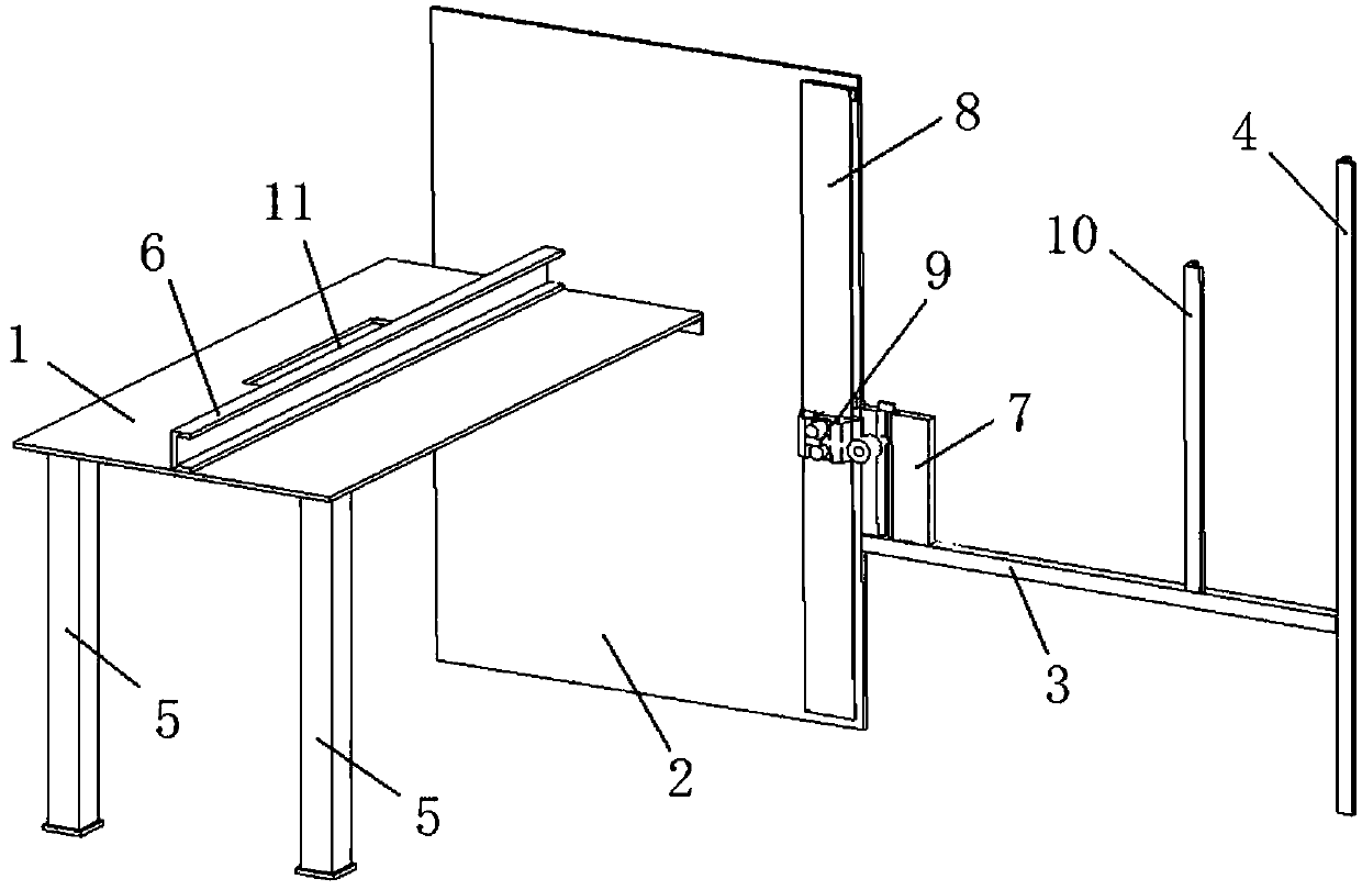 Automatic welding test platform