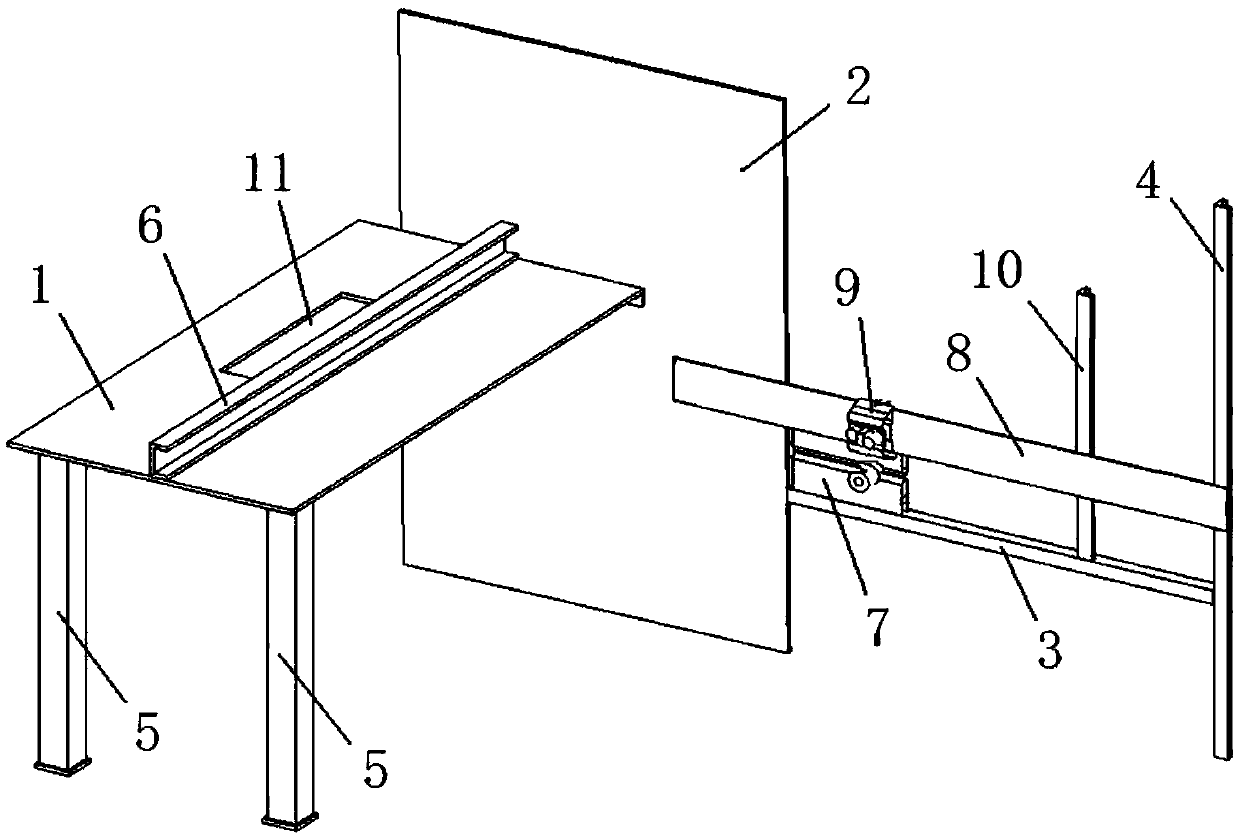 Automatic welding test platform