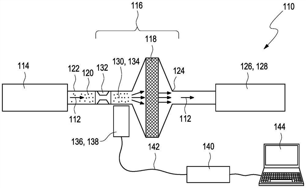 Device and method for determining an aerosol delivery