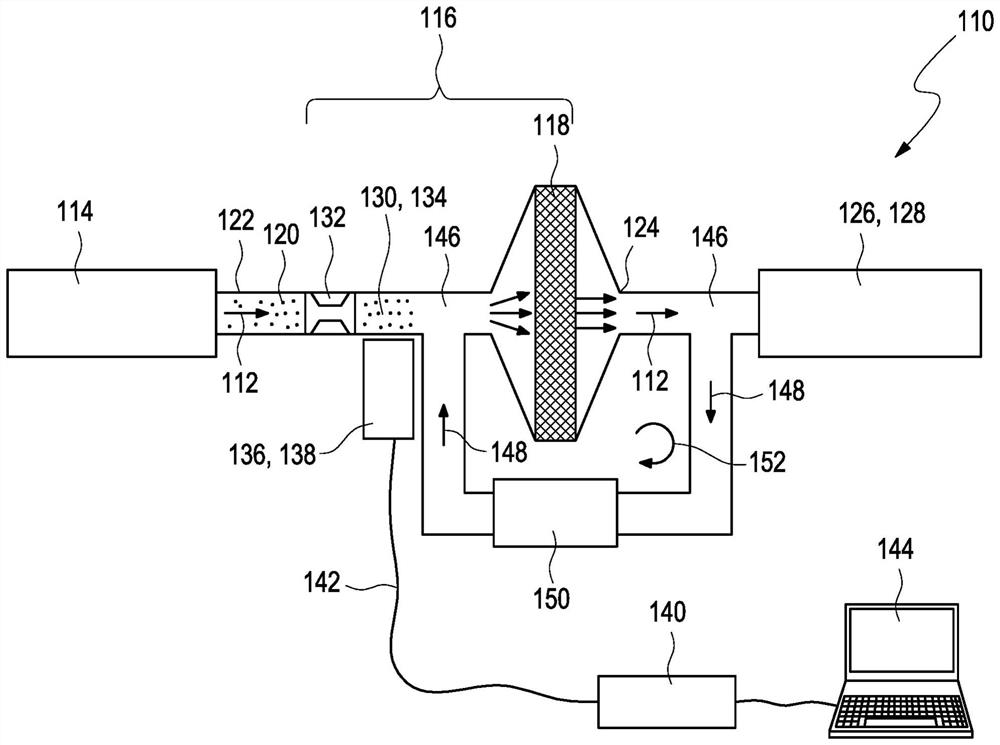 Device and method for determining an aerosol delivery