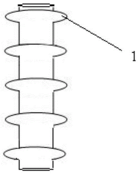 Puncture test-used insulation cover suitable for cable cabin embedded condition