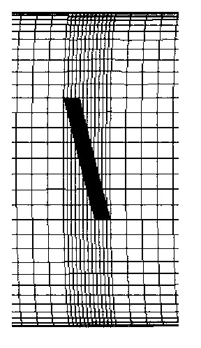 Method for identifying ultrasonic guided wave of oblique crack pipeline through utilizing improved Duffing chaotic system