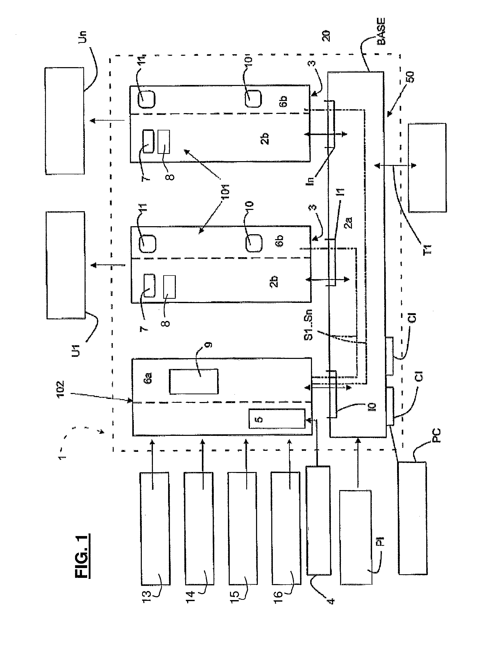 Modular power distribution system to drive DC and ac electrical loads, in particular for vehicle or domotics application