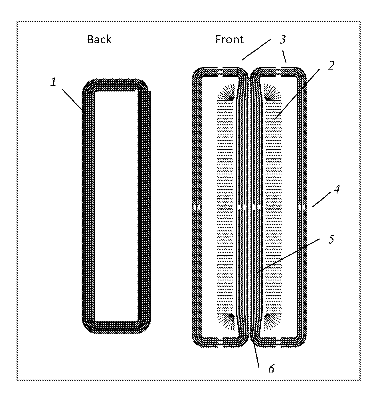 Nmr RF probe coil exhibiting double resonance