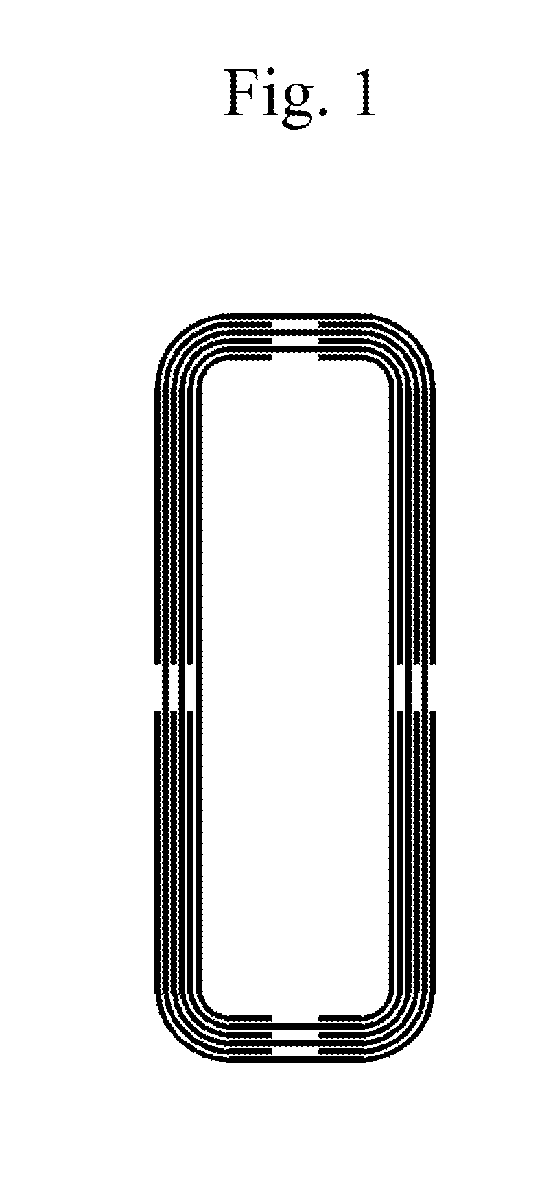 Nmr RF probe coil exhibiting double resonance