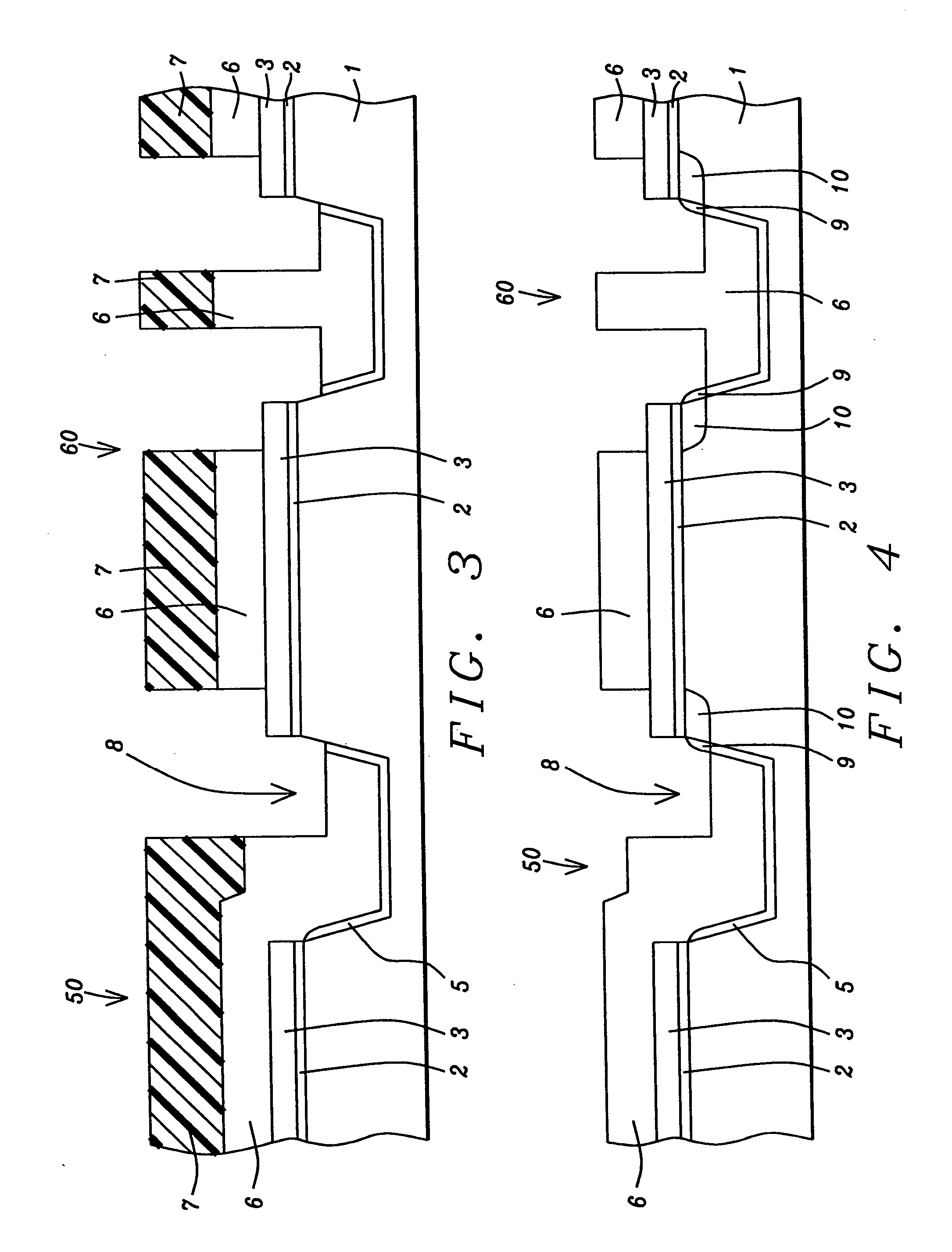 Method to reduce a capacitor depletion phenomena