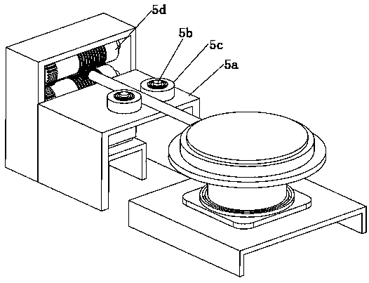 Automatic cutoff device for heat shrinkage sleeve