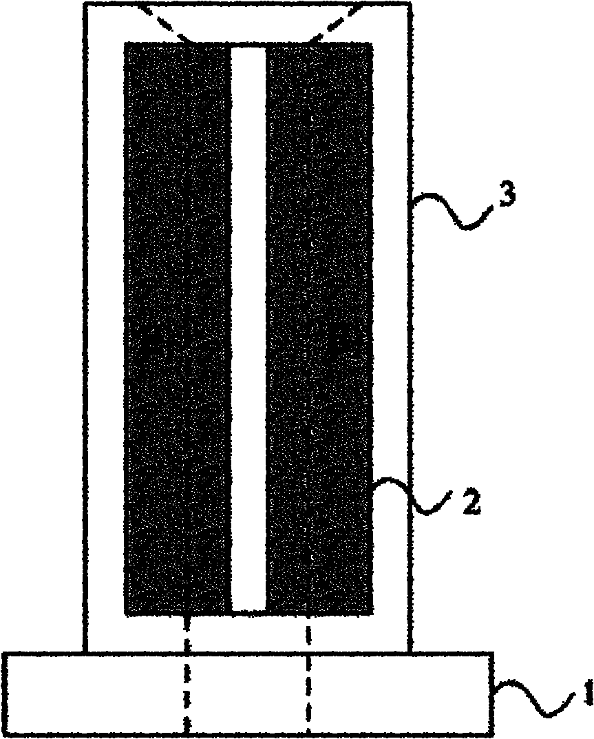 Electrode segmentation type single drive and two-way piezoelectric motor