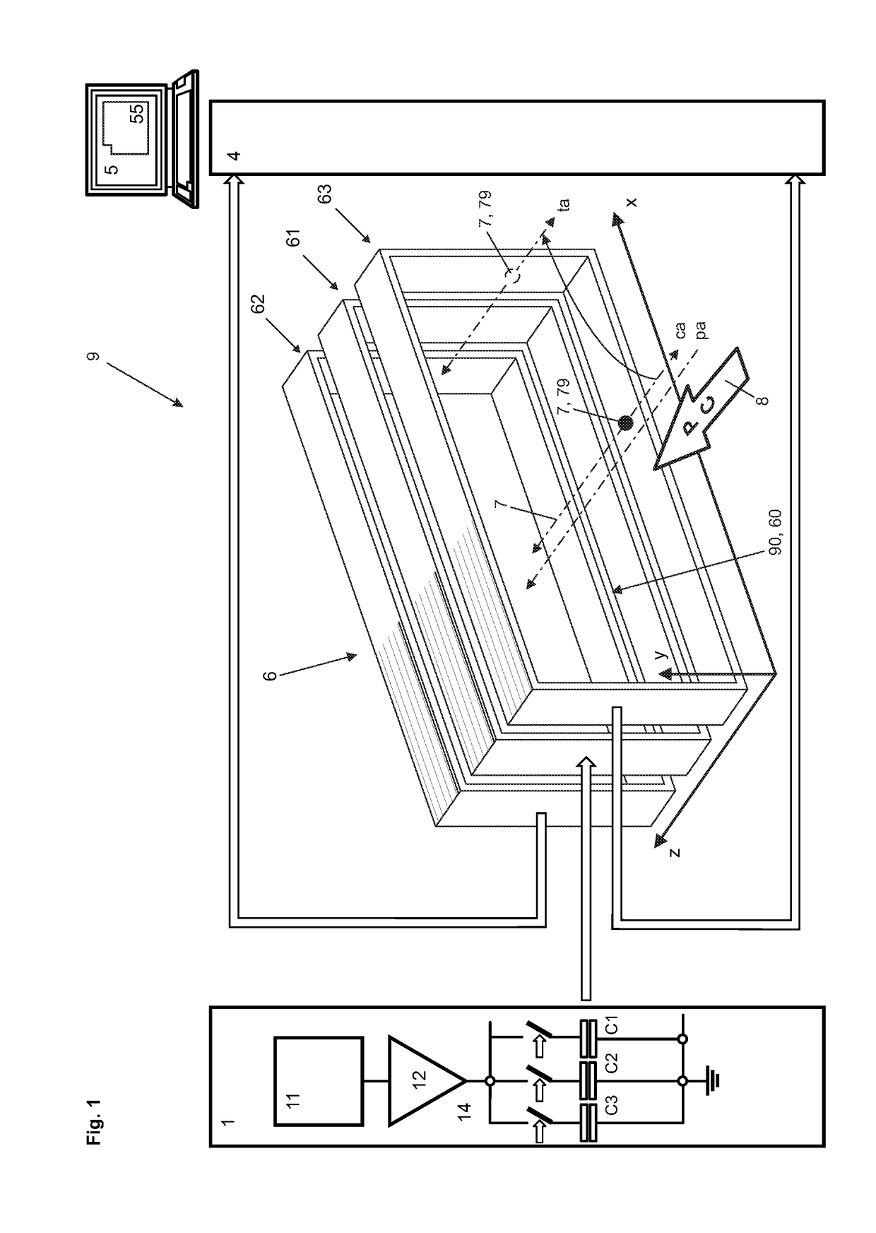 Method for testing a metal detection apparatus and metal detection apparatus