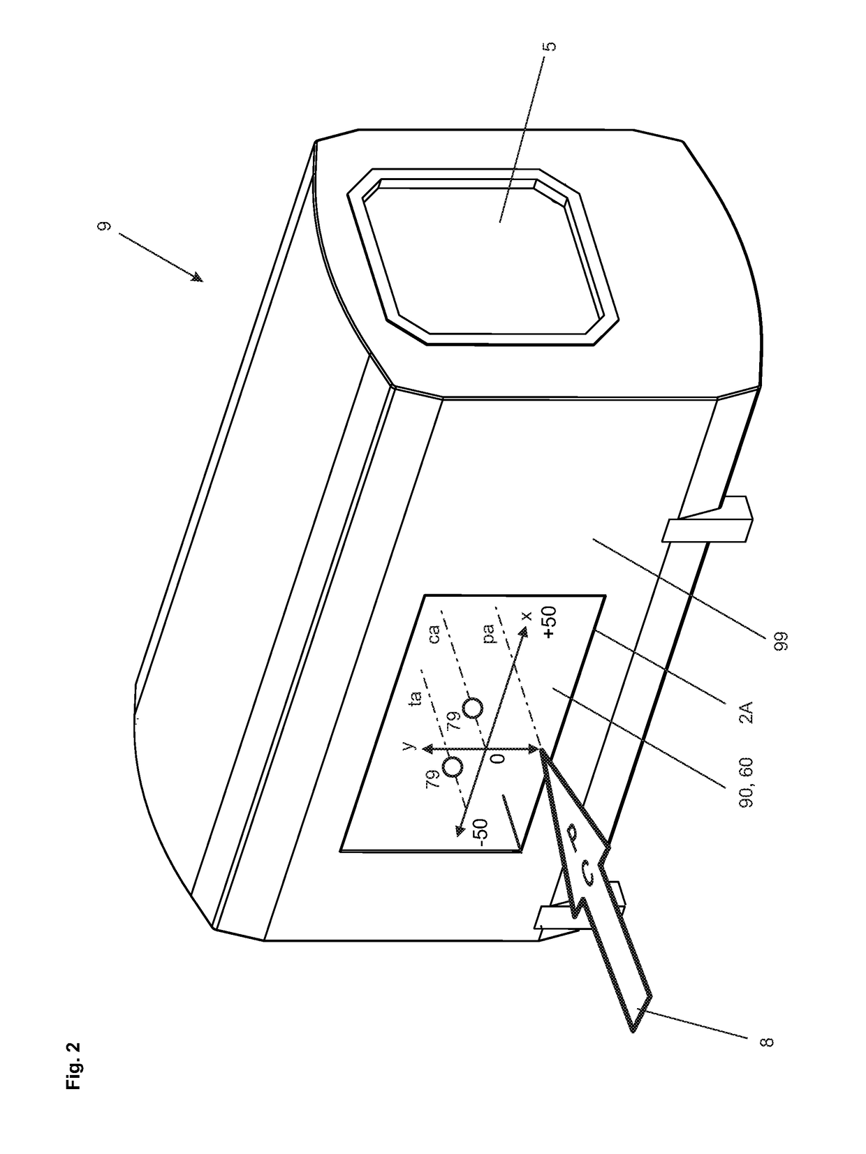 Method for testing a metal detection apparatus and metal detection apparatus