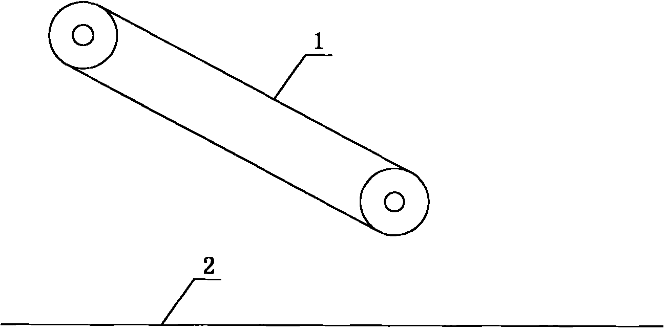 Method and equipment for manufacturing cigarettes by filamentization of tobaccos reconstituted by papermaking process