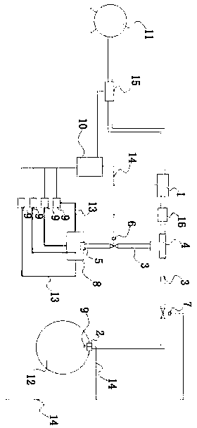 Method for calibrating sounding balloon bursting instrument and calibration device thereof