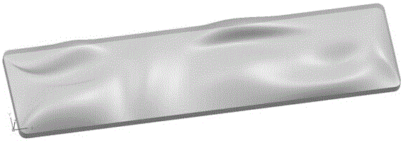 Method for engraving calligraphies and paintings on carriers by laser on basis of three-dimensional curved surfaces