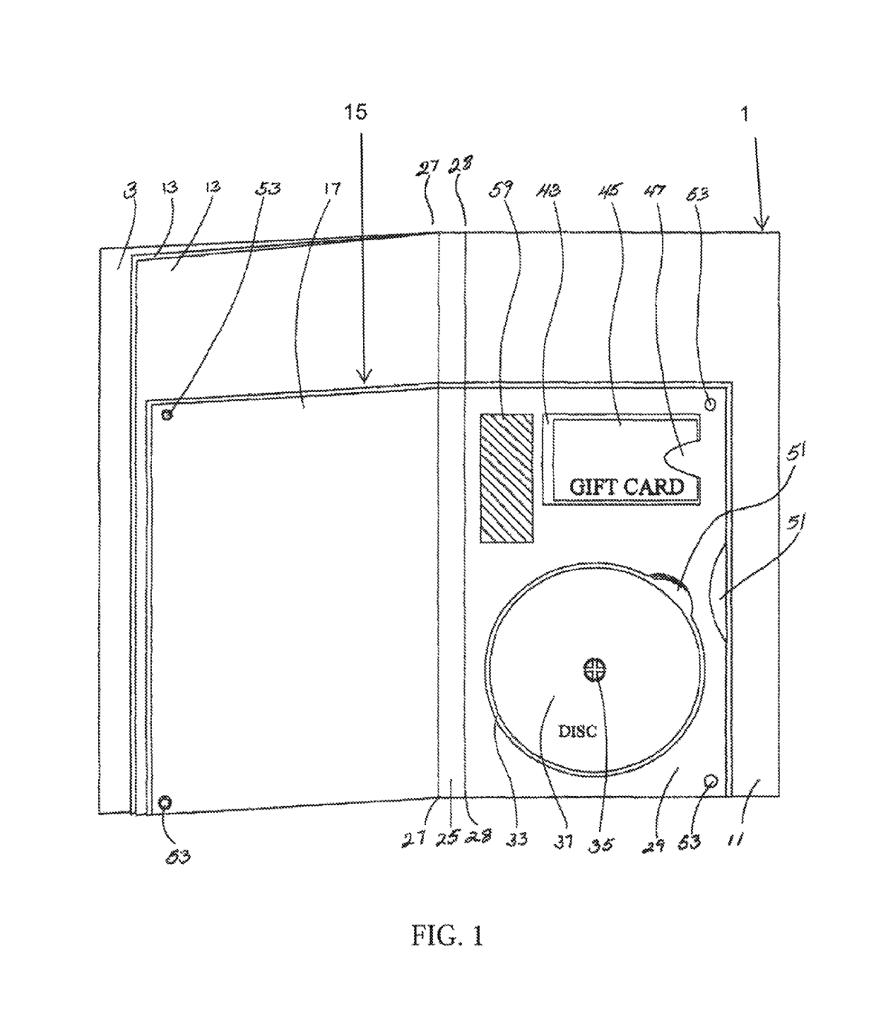 Method and apparatus for combining, storing and retailing multiple storage devices or recording mediums concealed within a greeting card and alike to create a traditional greeting card with literature and art with modern storage devices or recording mediums such as but not limited to compact disc, USB drive's, monetary devices to furnish a way to send but not limited to audio, video's, photo's, literature and information etc's with a greeting card